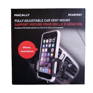 Macally Cell Phone Holder Adjustable Vent Mount For Car